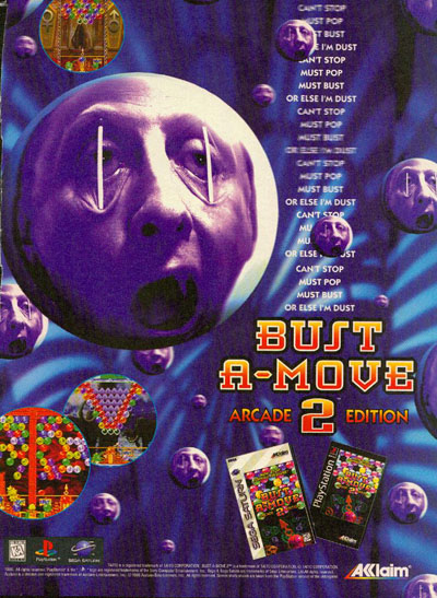 Bust A Move 2 Arcade Edition Ps1