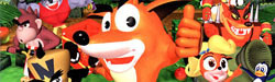 Crash Bandicoot: Side-Scrolling Platformer