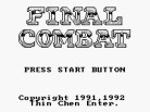 Final Combat