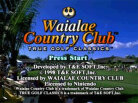 Waialae Country Club: True Golf Classics