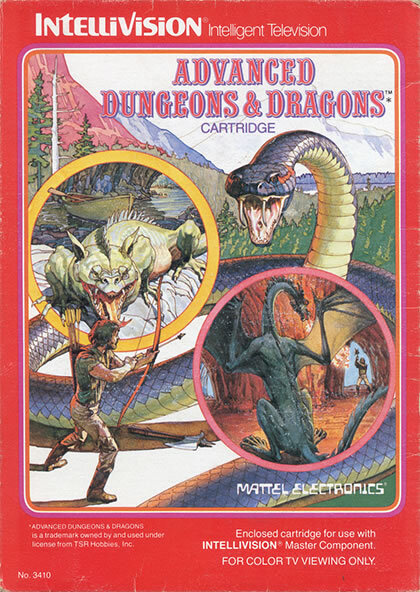 ADVANCED DUNGEONS & DRAGONS CARTRIDGE