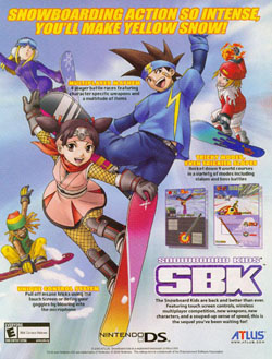 SBK: Snowboard Kids (Nintendo DS)