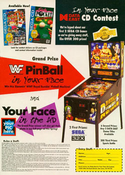 WWF Pinball Contest