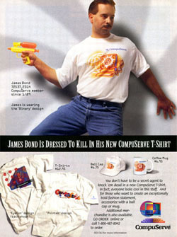 CompuServe - Bond, James Bond!