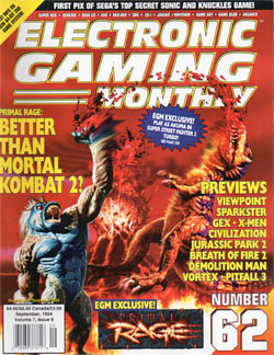 EGM 62: Primal Rage