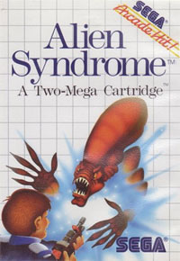 Sega Master System Alien Syndrome Cover