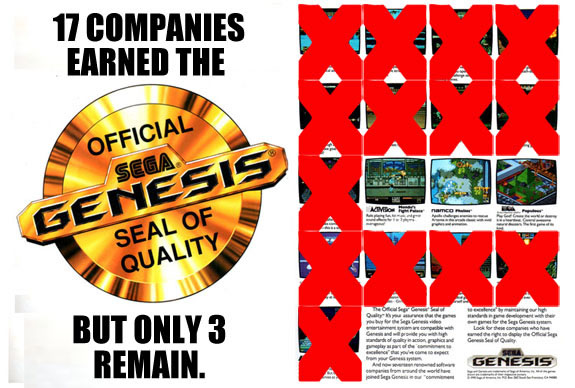 Official Sega Genesis Seal of Quality