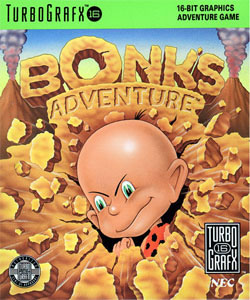 Bonk's Adventure (TurboGrafx-16) Cover