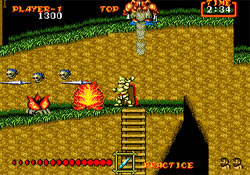 Ghouls 'N Ghosts - Vomit on Stormy Mountain!