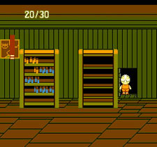 Splatterhouse Wanpaku Graffiti - Sub-Boss - Possessed Bookcase