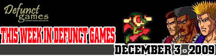 This Week In Defunct Games