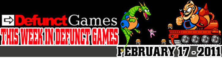 This Week In Defunct Games