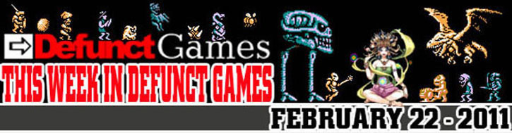 This Week In Defunct Games