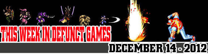 This Week In Defunct Games