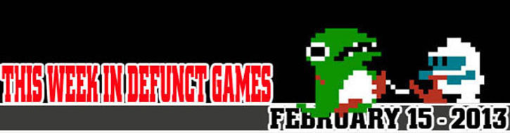 This Week In Defunct Games