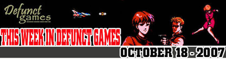 This Week In Defunct Games