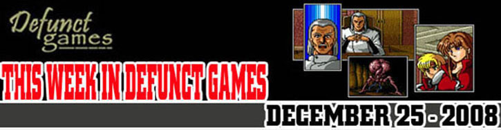 This Week In Defunct Games