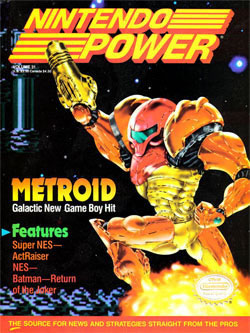 Nintendo Power December 1991: Metroid II: Return of Samus