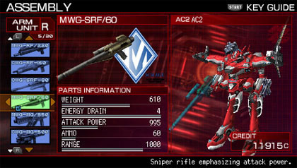 Armored Core 3 Portable Review For Psp 09 Defunct Games