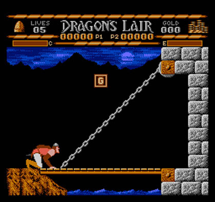 dragon's lair video game