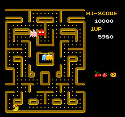 ms pac man nes