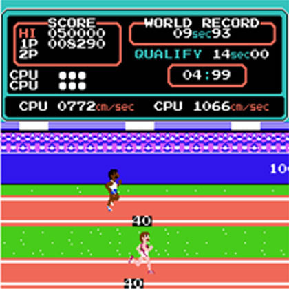 atari track and field