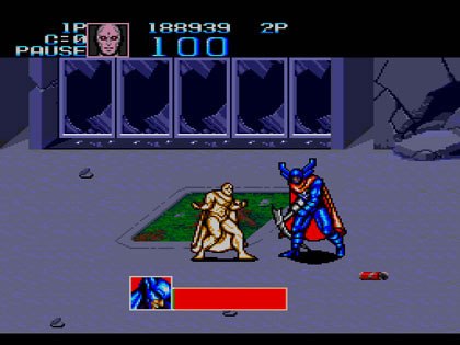 captain america and the avengers sega genesis