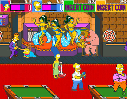 the old simpsons game