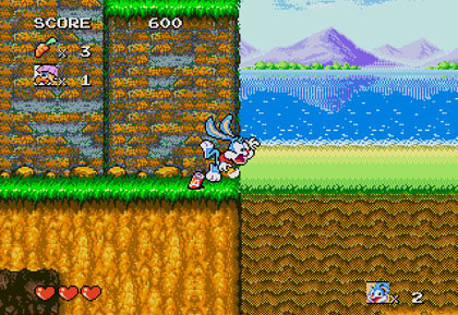 Tiny Toon Adventures: Buster's Hidden Treasure (Genesis)