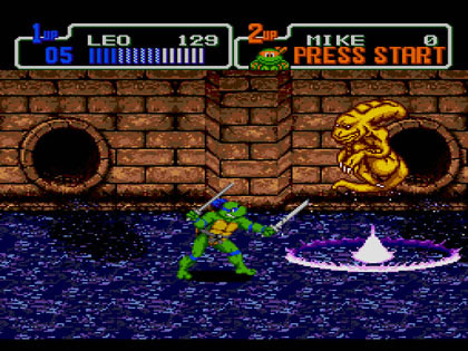 Teenage Mutant Ninja Turtles: The Hyperstone Heist (Genesis)