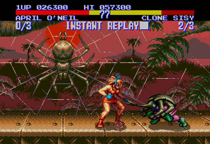 Teenage Mutant Ninja Turtles: Tournament Fighters (Genesis)