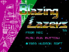 Blazing Lazers