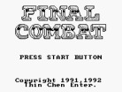 Final Combat