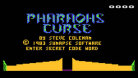 Pharaoh's Curse\