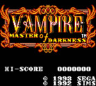 Vampire: Master of Darkness