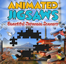 Animated Jigsaw: Beautiful Japanese Scenery