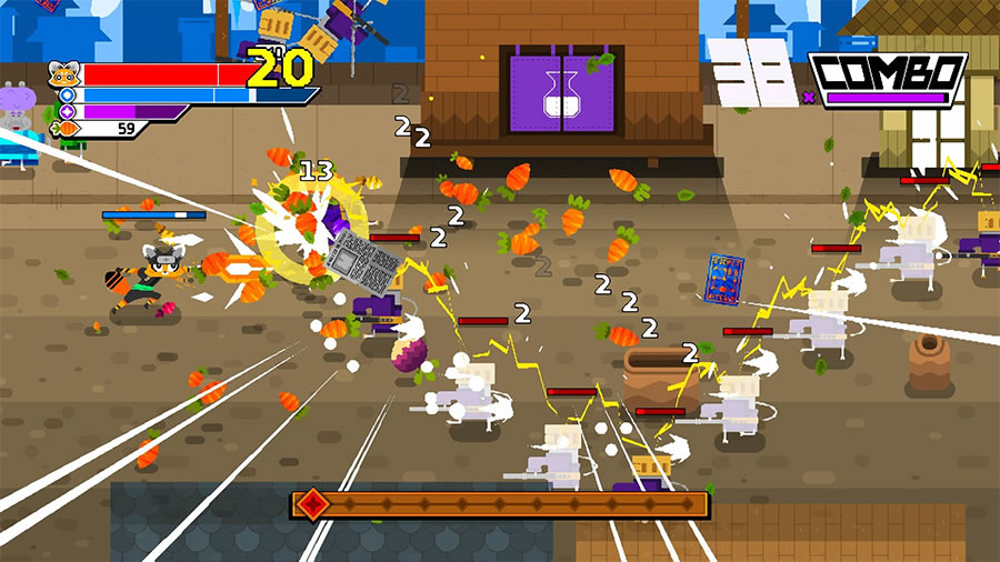 Ninjin: Clash of Carrots (PlayStation 4)