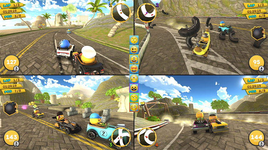 Emoji Kart Racer (PlayStation 5)