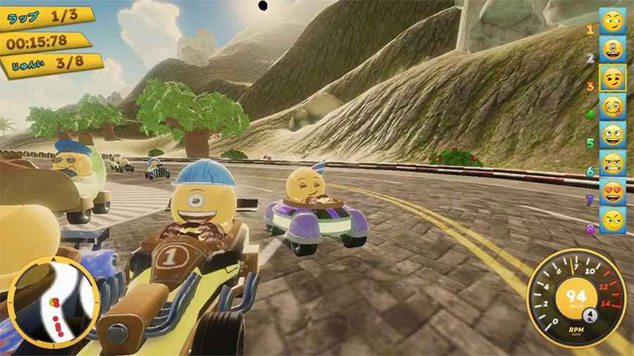 Emoji Kart Racer (PlayStation 5)