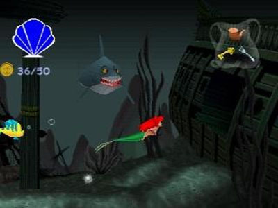 little mermaid ps1