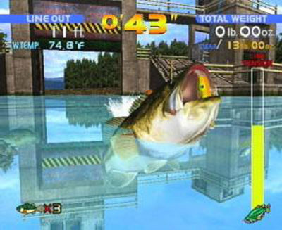  Sega Bass Fishing : Sega Dreamcast: Video Games