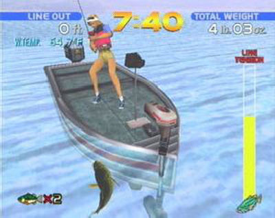 Get Bass 2 SEGA Bass Fishing Game Dreamcast DC Unopened