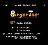 BurgerTime (Data East)